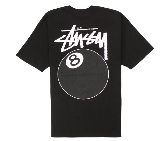 T-shirt Stüssy 8 Ball (SS22) Noir