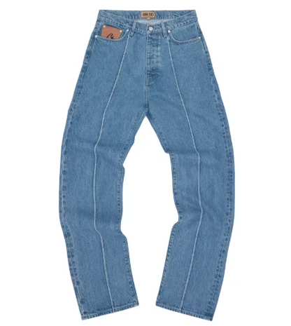 Corteiz C-Star Denim Jeans in Blue